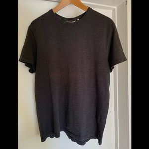 Rag &Bone Man Graphite Grey Crew Neck Tee M